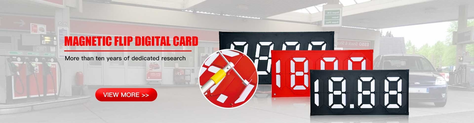 Kalite LED Gaz Fiyat İşaretleri Açık Fabrika