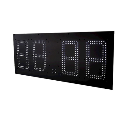 8.88 9/10 Green Red Petrol Station Price Signs With Double Sided Pole Sign