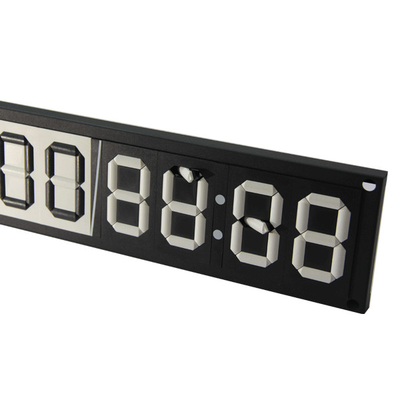 8888 Black On White Warehouse Digital Timer Display Quantity Count Sign